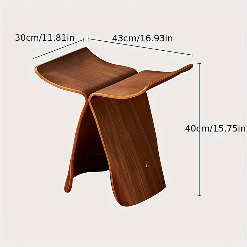 Elegante Vlinderkruk – Design senza tempo per soggiorno e ingresso