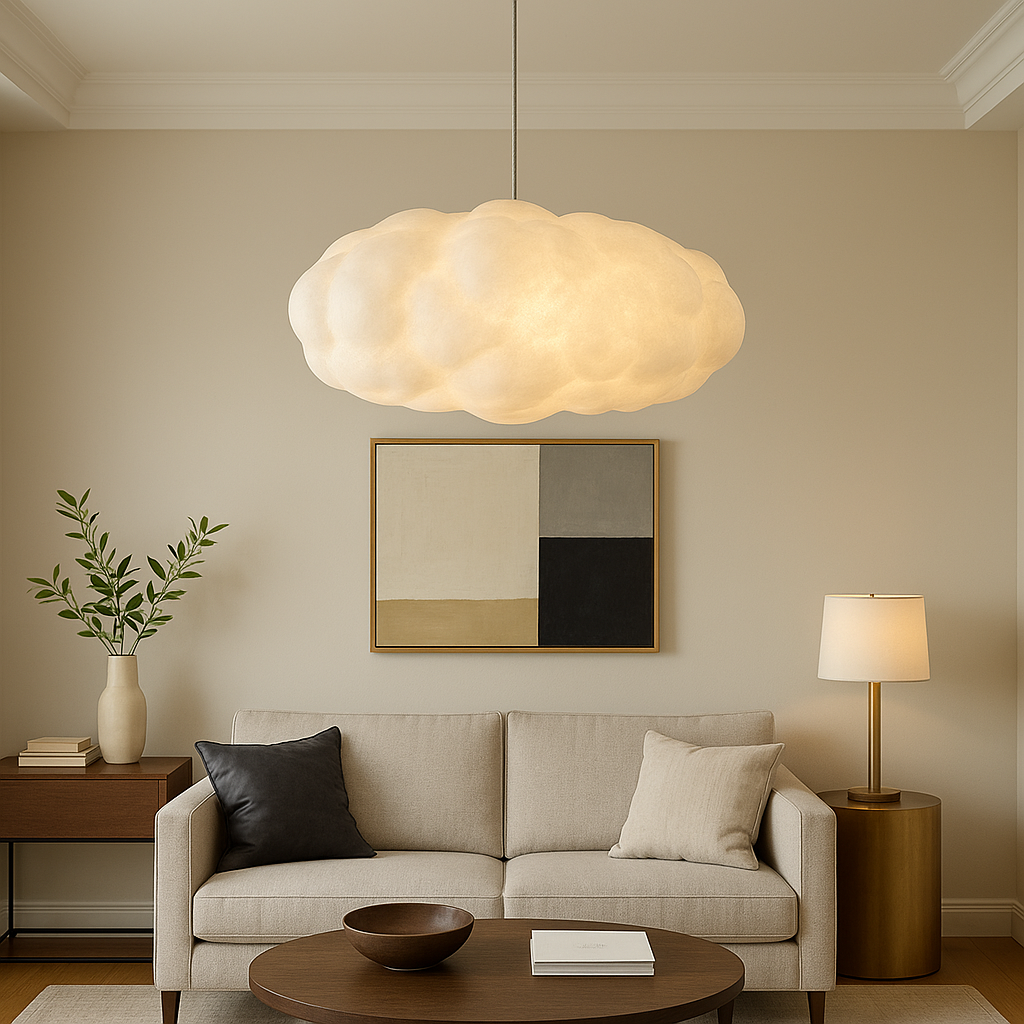 Bellavue | Lampada a sospensione LED moderna ispirata alle nuvole