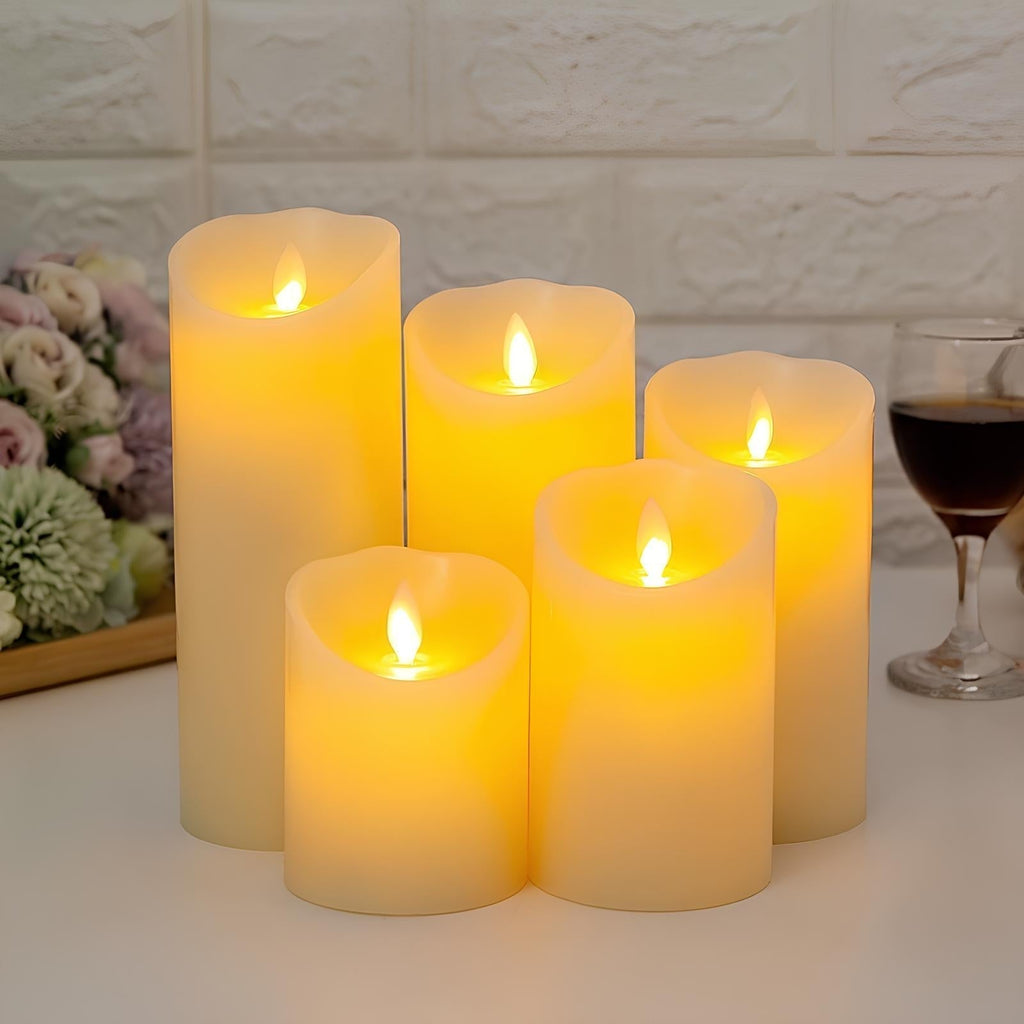 Autunno – Flamfri Ljus con Illuminazione Suggestiva