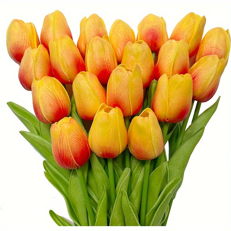 Set di 15 Tulipani Artistici Realistici – Perfetti per Matrimoni, Feste e Decorazioni per la Casa