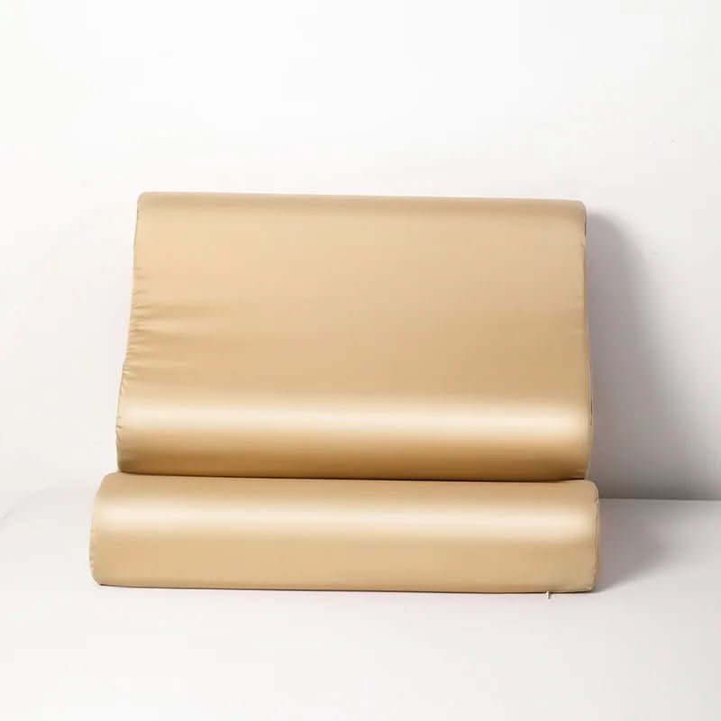 Caelora – Fodera per Cuscino in Sete di Gelso e Tencel per un Comfort di Sonno Lussuoso