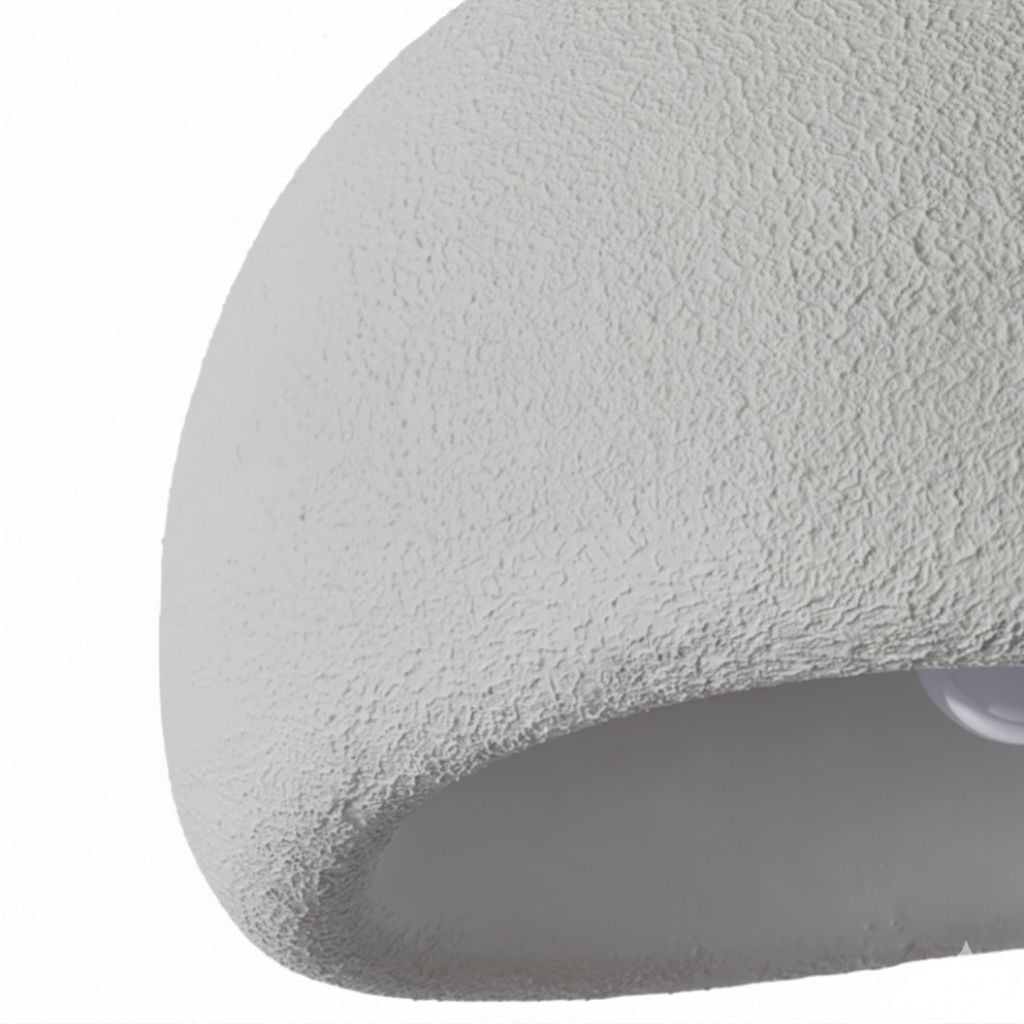 CALMLIGHT – Lampada da soffitto in resina minimalista per spazi sereni
