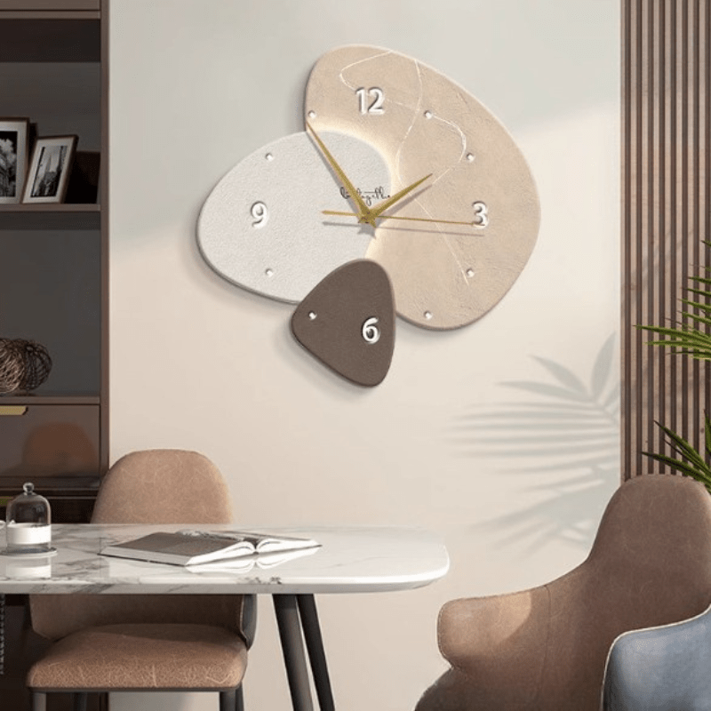 CALMSWEEP – Orologio da parete silenzioso scandinavo per interni minimalisti
