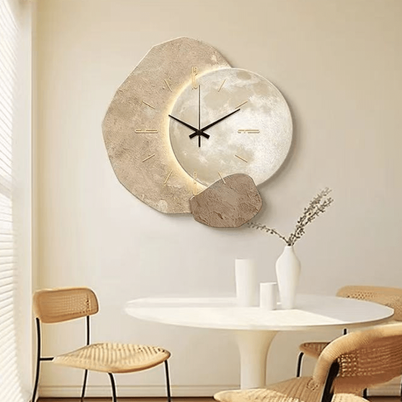 CALMSWEEP – Orologio da parete silenzioso scandinavo per interni minimalisti