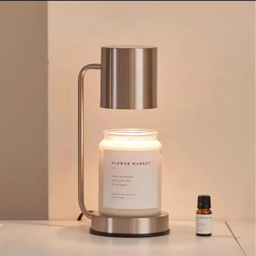 CALMWICK – Lampada Riscaldante per Candele Senza Fiamma per una Fragranza Sicura in Casa