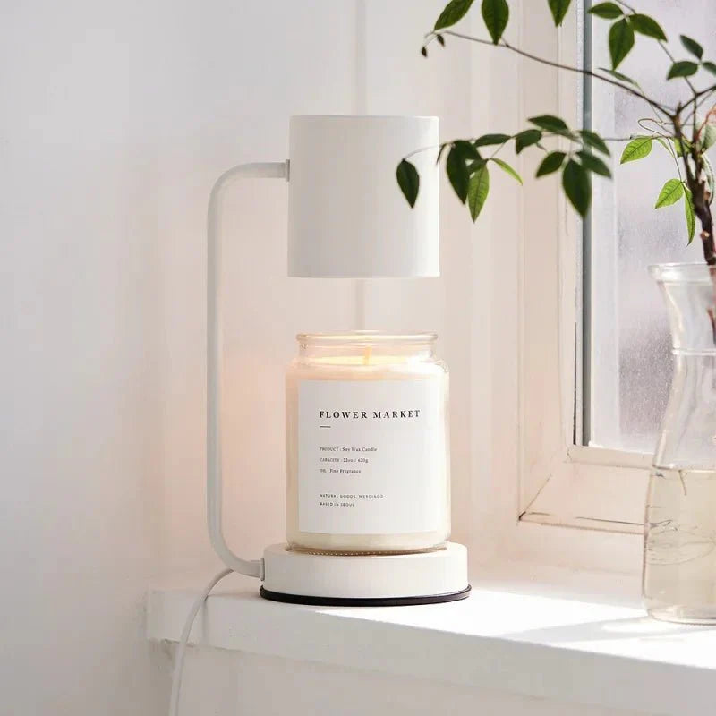 CALMWICK – Lampada Riscaldante per Candele Senza Fiamma per una Fragranza Sicura in Casa