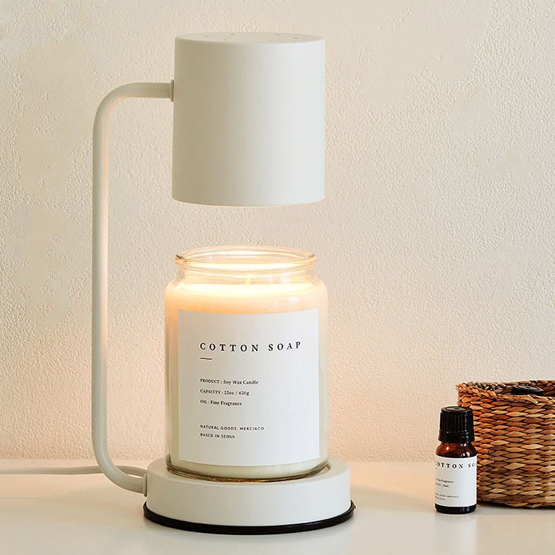 CALMWICK – Lampada Riscaldante per Candele Senza Fiamma per una Fragranza Sicura in Casa