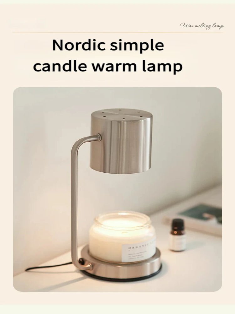 CALMWICK – Lampada Riscaldante per Candele Senza Fiamma per una Fragranza Sicura in Casa