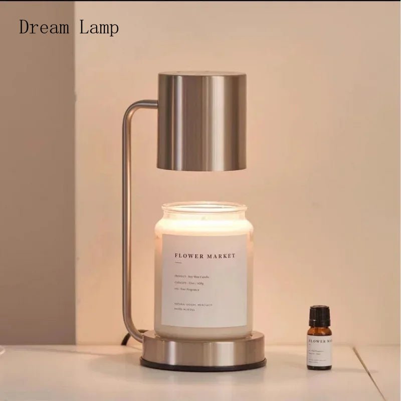 CALMWICK – Lampada Riscaldante per Candele Senza Fiamma per una Fragranza Sicura in Casa