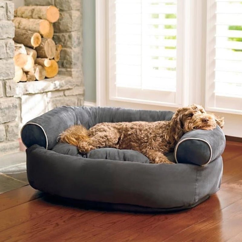 CANIREST – Letto Sofà Ortopedico per Cani con Imbottitura Comfort per la Cura delle Articolazioni degli Anziani