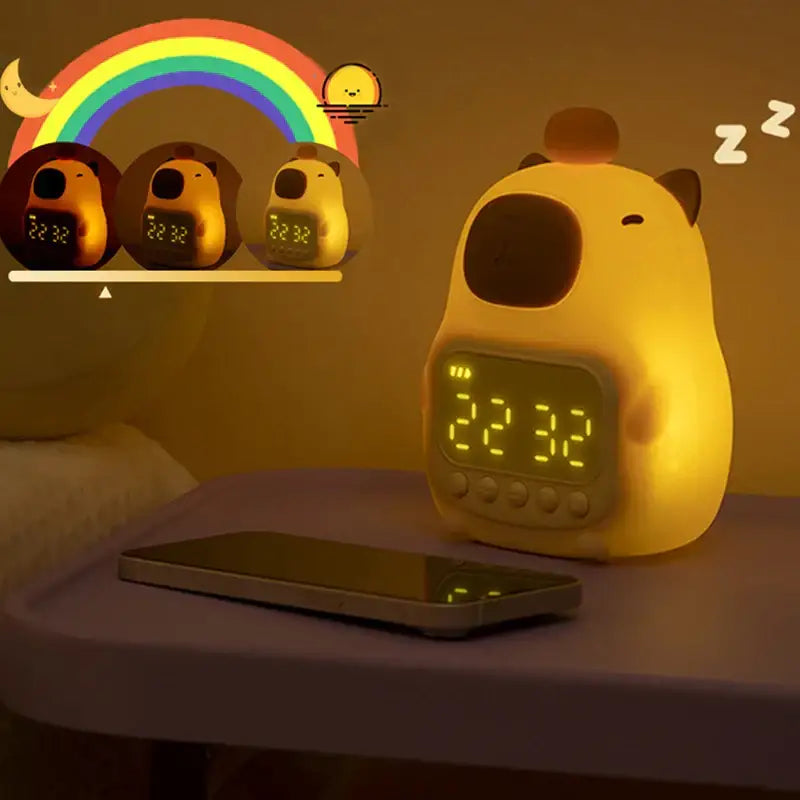 Orologio Digitale Alarm Capybara con Display LED
