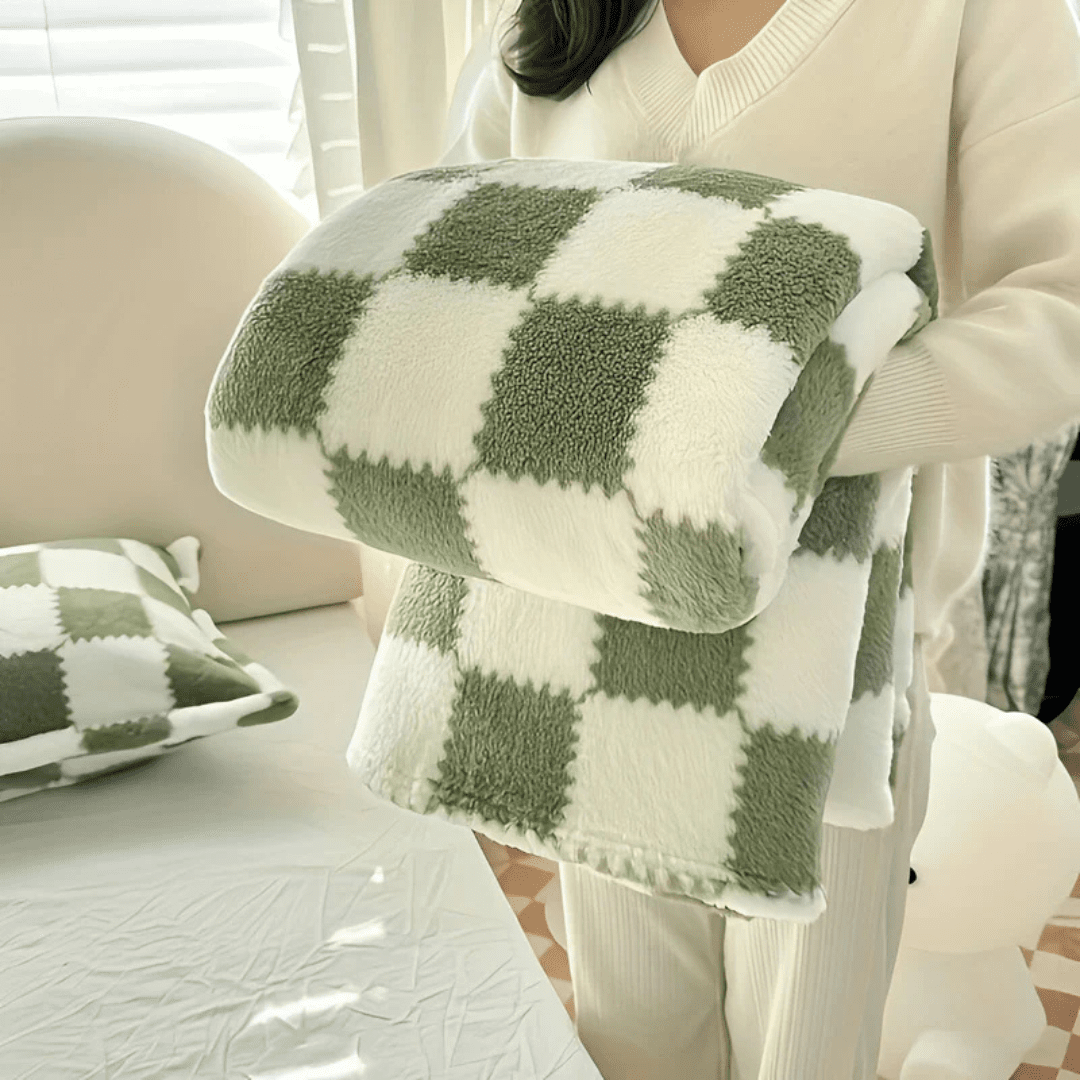 CASAFLUFF – Coperta in Pile Ultra-Morbido per Comfort e Calore Tutto l'Anno