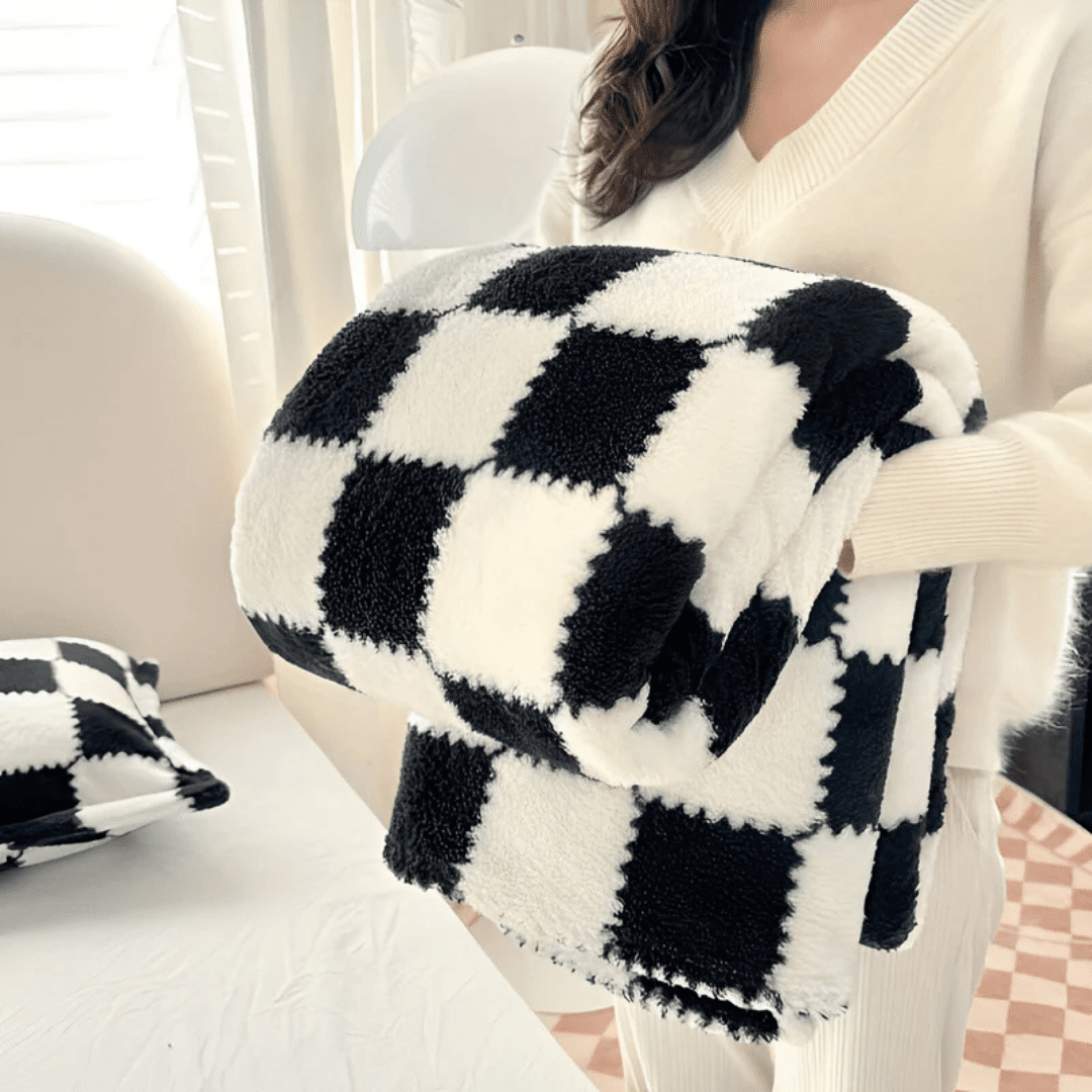 CASAFLUFF – Coperta in Pile Ultra-Morbido per Comfort e Calore Tutto l'Anno
