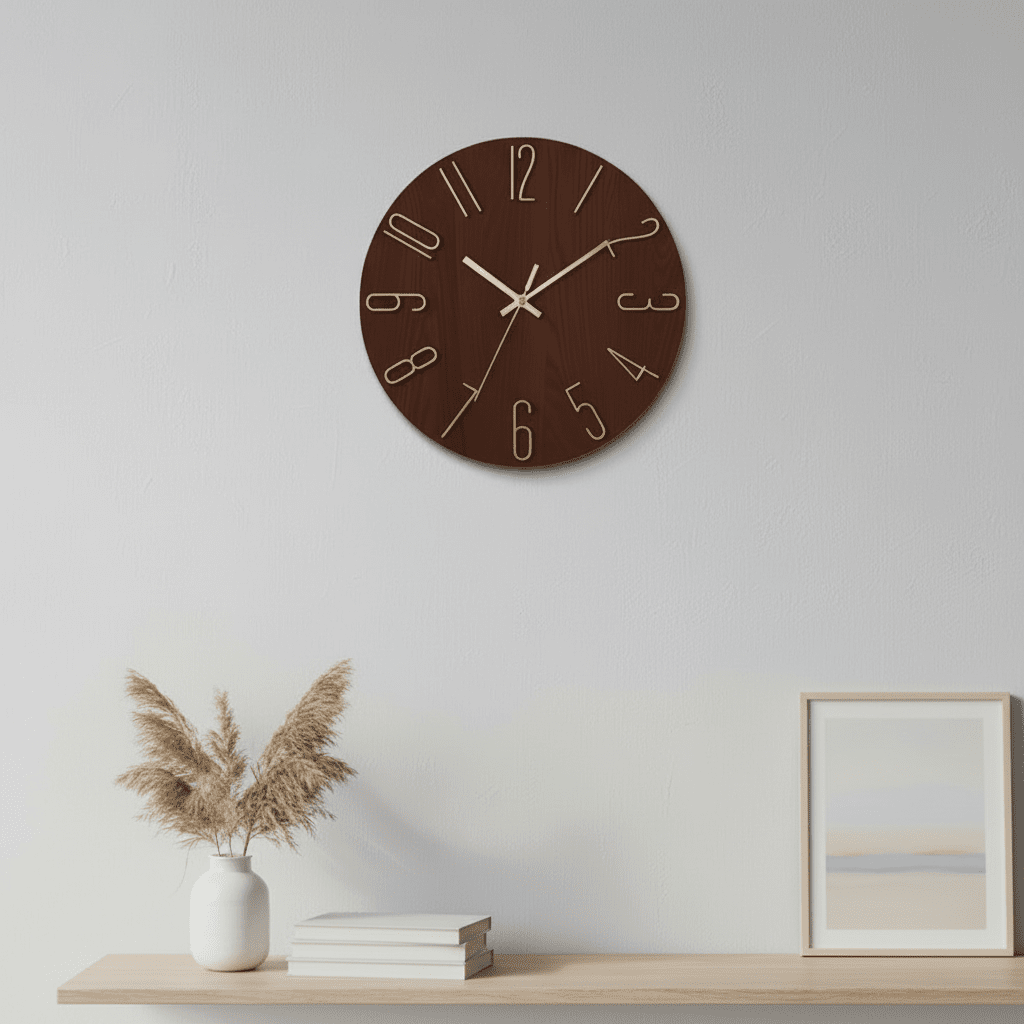 CASAORA – Orologio da Parete Moderno Minimalista con Movimento Silenzioso