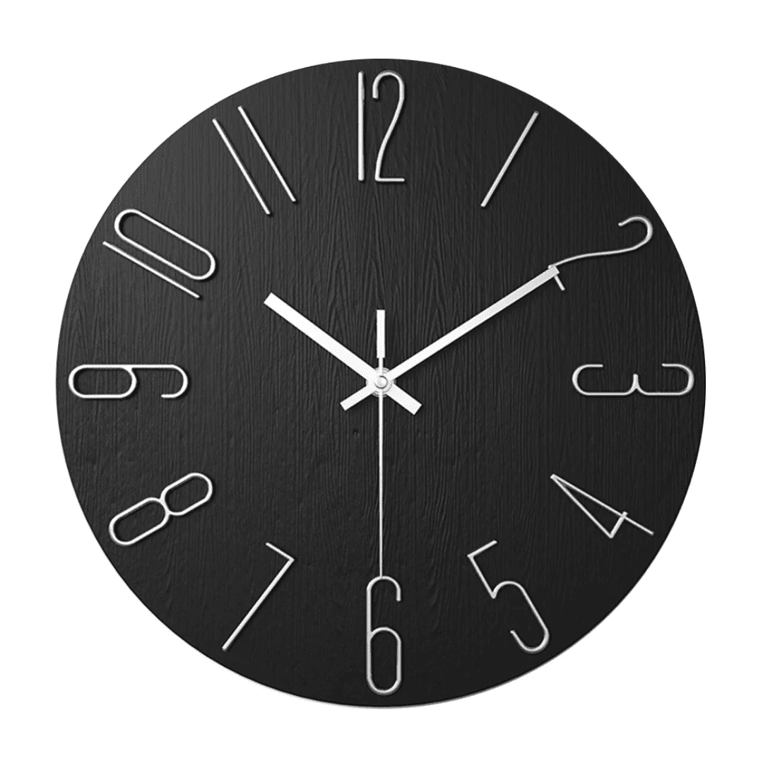 CASAORA – Orologio da Parete Moderno Minimalista con Movimento Silenzioso