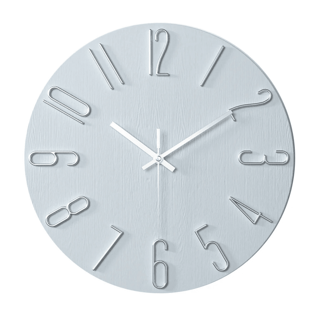 CASAORA – Orologio da Parete Moderno Minimalista con Movimento Silenzioso