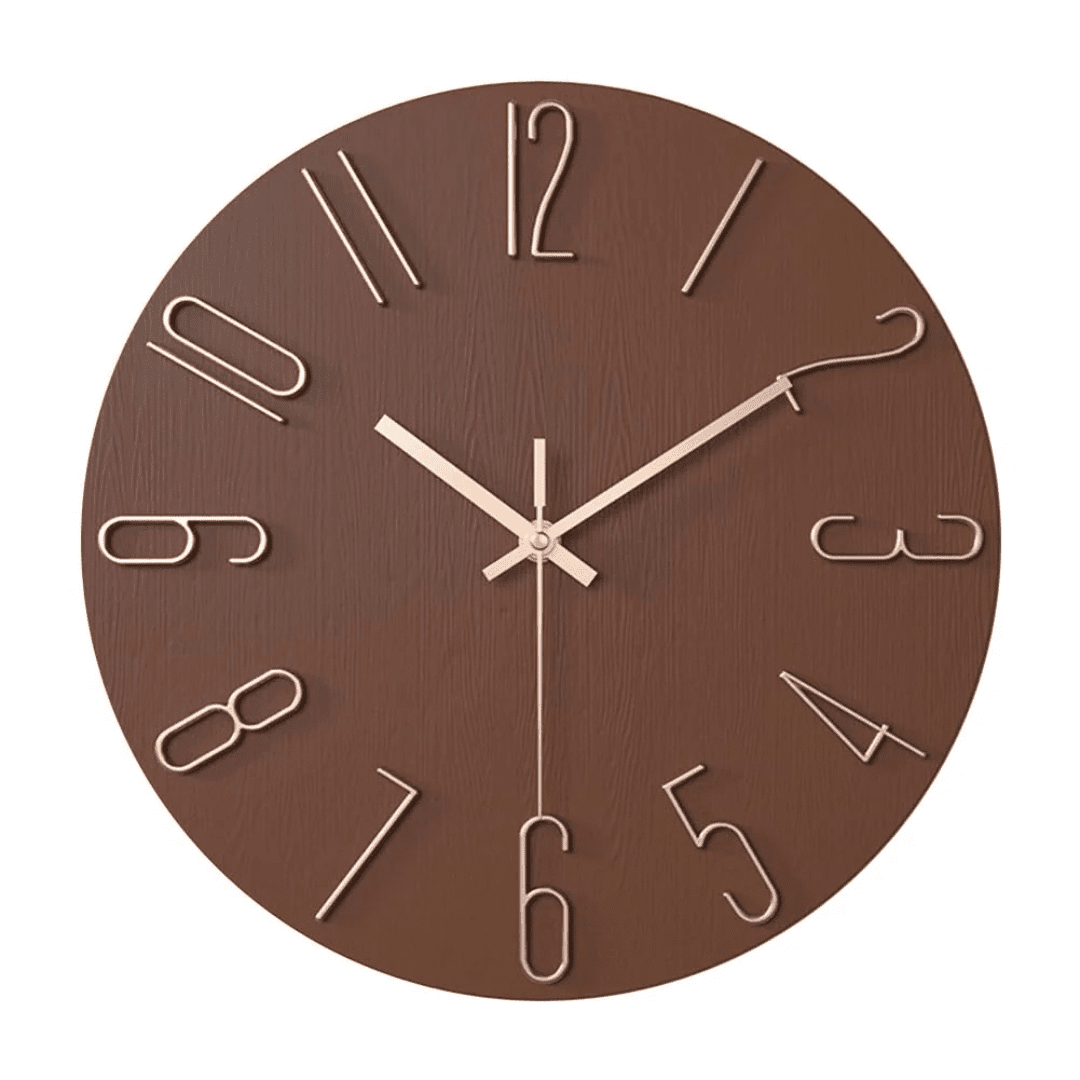 CASAORA – Orologio da Parete Moderno Minimalista con Movimento Silenzioso