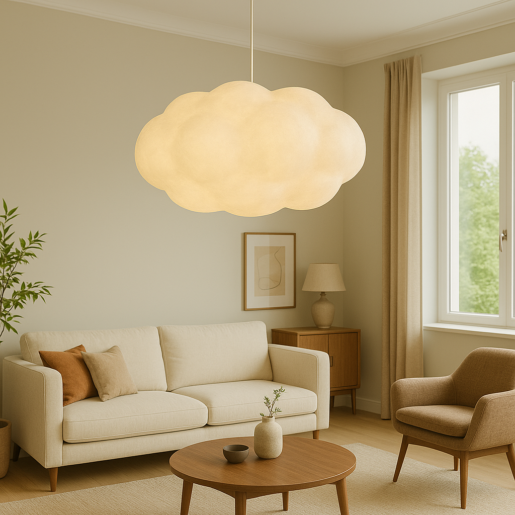 Bellavue | Lampada a sospensione LED moderna ispirata alle nuvole