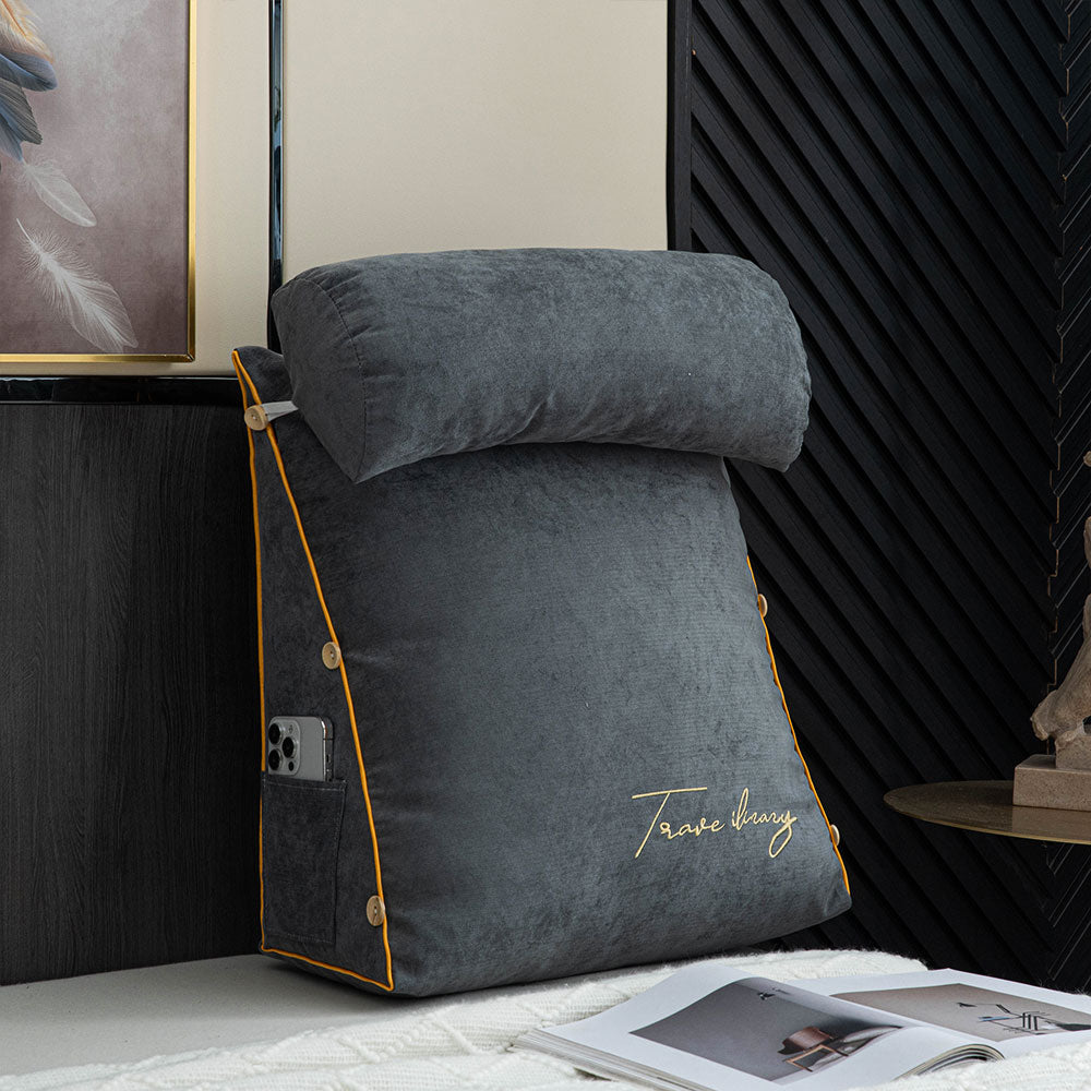 Cuscino di Lettura Luxe – Ergonomico e Confortevole per il Relax