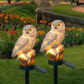 Set di Luci da Giardino Solari a Forma di Gufo LED