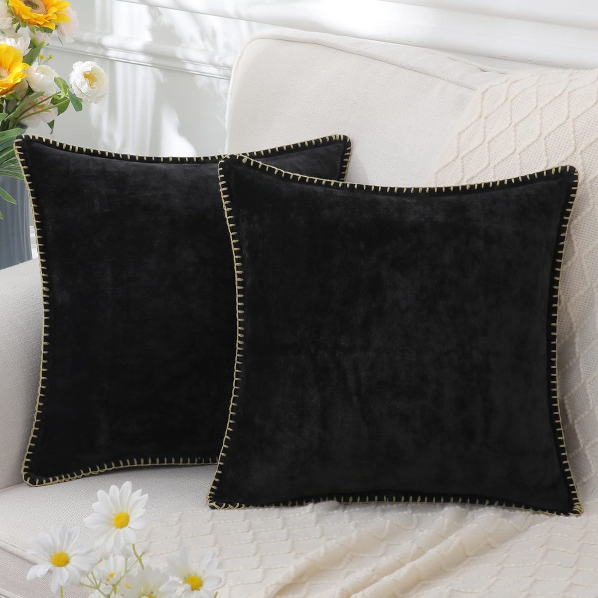 CHENILUX – Elegante Cuscino Decorativo in Chenille per un Comfort Morbido