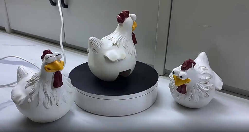 1+1 GRATIS | ChickenDeko - Statue di Galline a Grande Occhi per Giardino