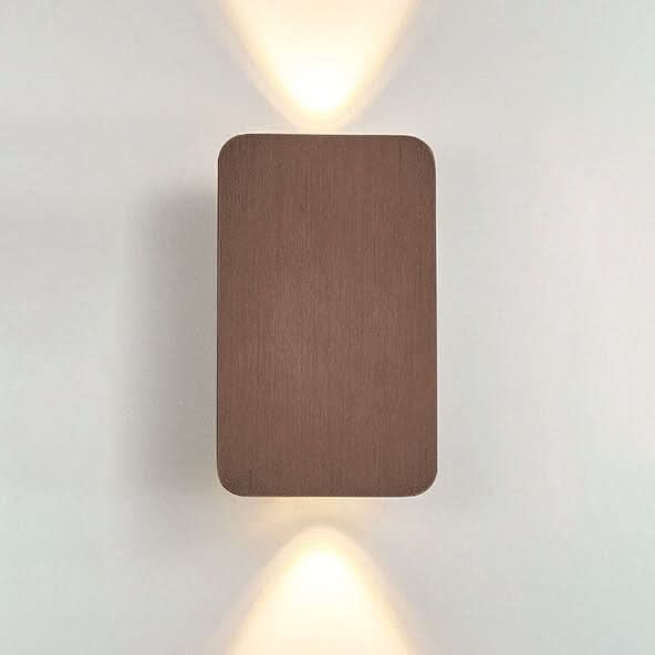 Applique LED rettangolare in alluminio minimalista nordico