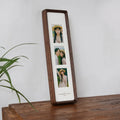 Cornice per foto in legno naturale con collagene