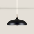 Lampada da soffitto in legno di quercia con design nordico – Plafoniera LED in legno