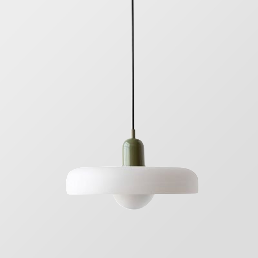 Lampada a sospensione colorata in stile Bauhaus - StiloGlas