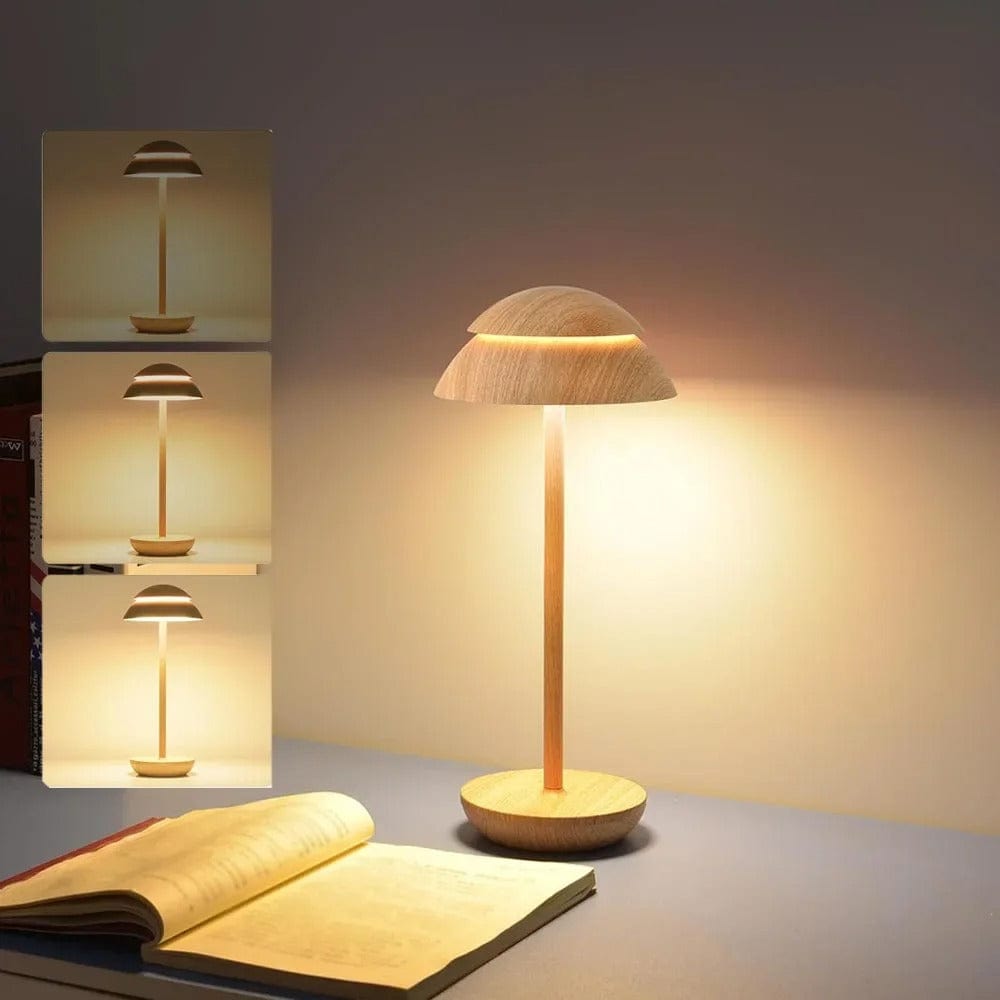Lampada da Tavolo Moderna Ricaricabile Senza Fili con Dimming Touch