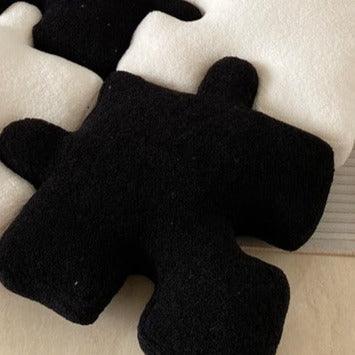 Kenu | Cuscino in Poliestere a Forma di Puzzle con Imbottitura in Cotone PP per Decorare Soggiorni e Camere da Letto