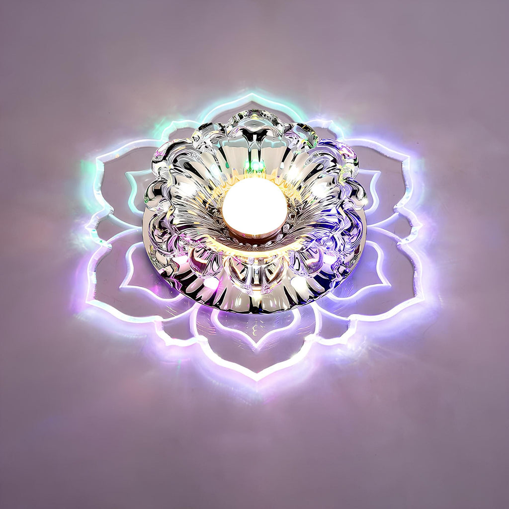 Mirella - Elegante Lampada da Soffitto LED con Cristalli e Design Moderno