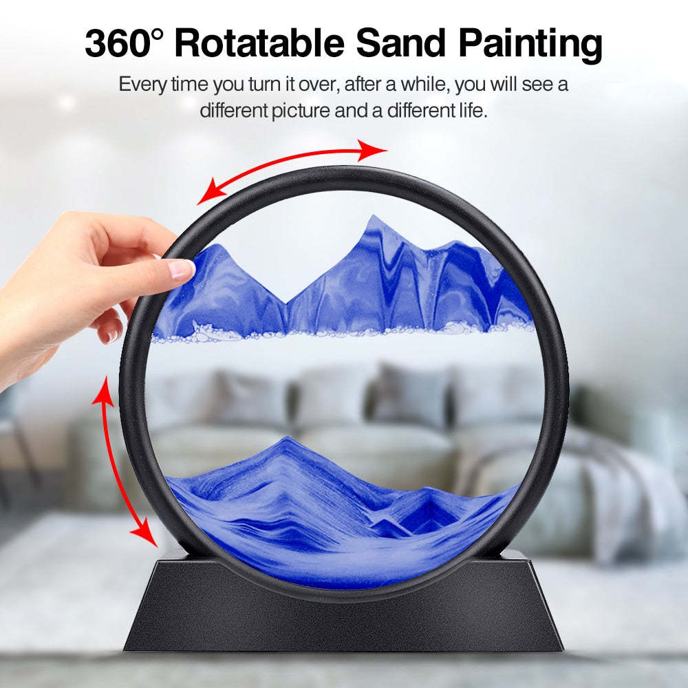 SandTraum - Regalo perfetto - Clessidra 3D scena di sabbia profonda | 50% SCONTO