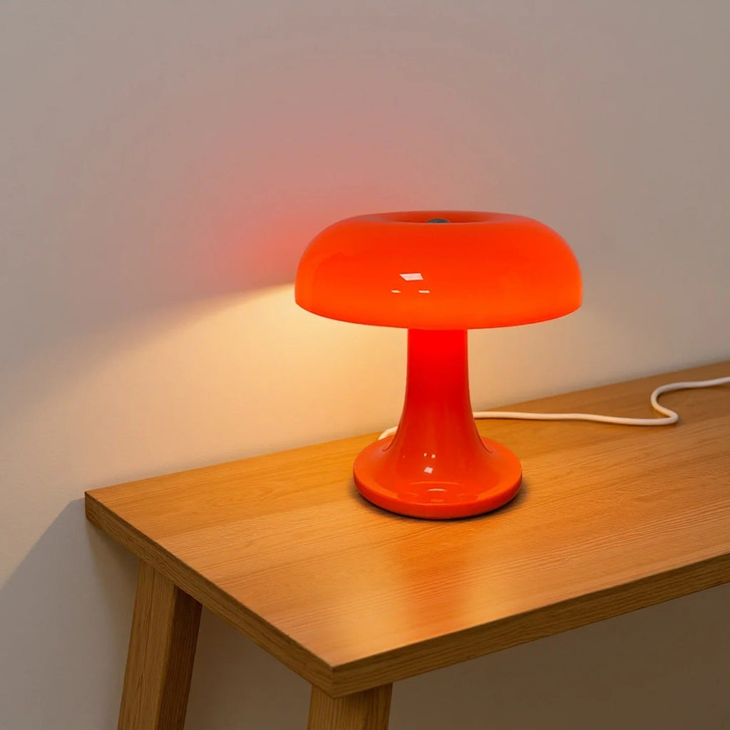 Lampada da Tavolo LED a Forma di Fungo per Illuminazione Notturna