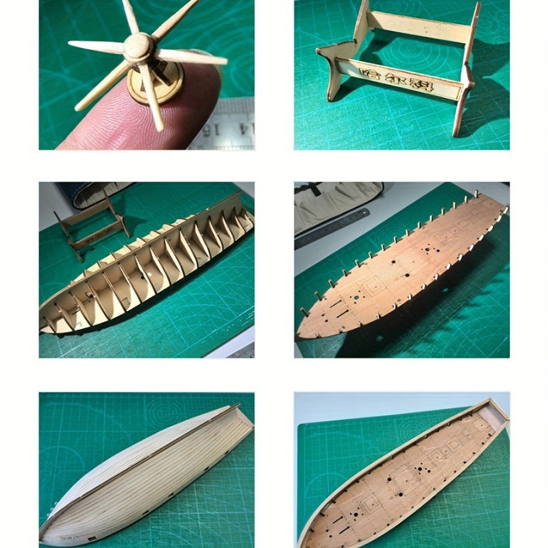 Modello di Veliero in Legno Classico – Puzzl3D Dettagliato per Amanti delle Navi