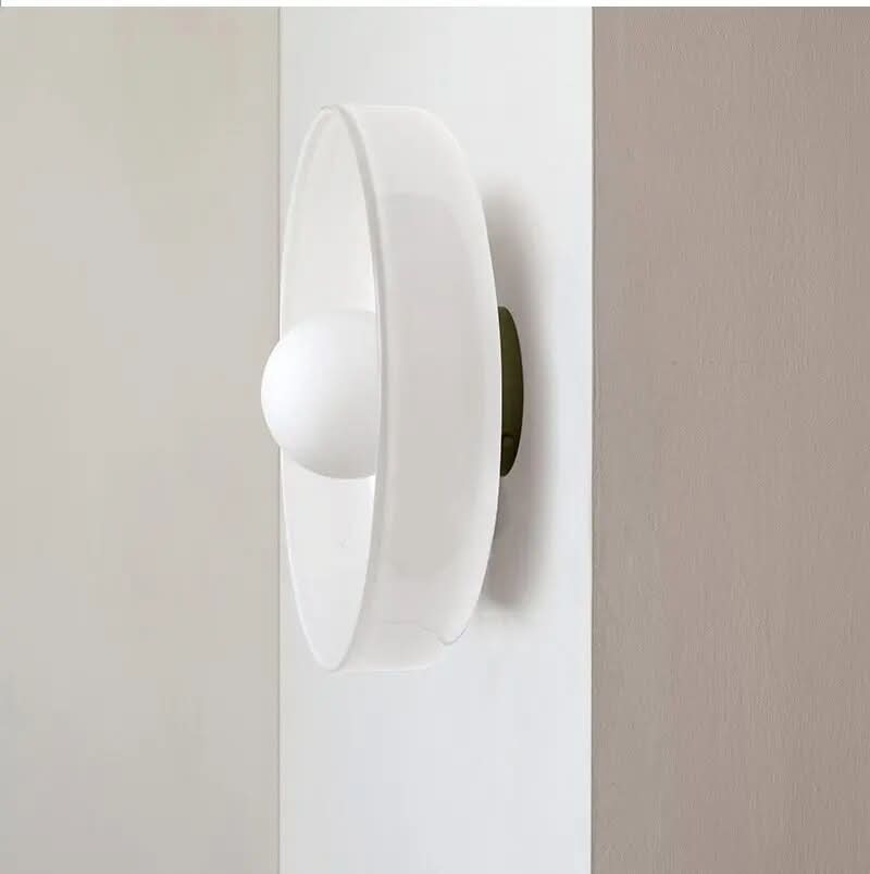 Lampada da soffitto in vetro con design scandinavo – Illuminazione accogliente per ogni interno