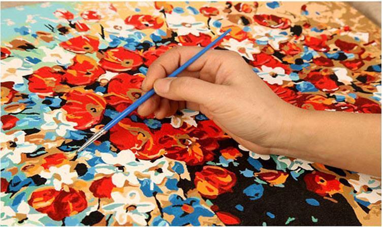 Campo di Margherite - Kit di Pittura per Numeri Van-Go