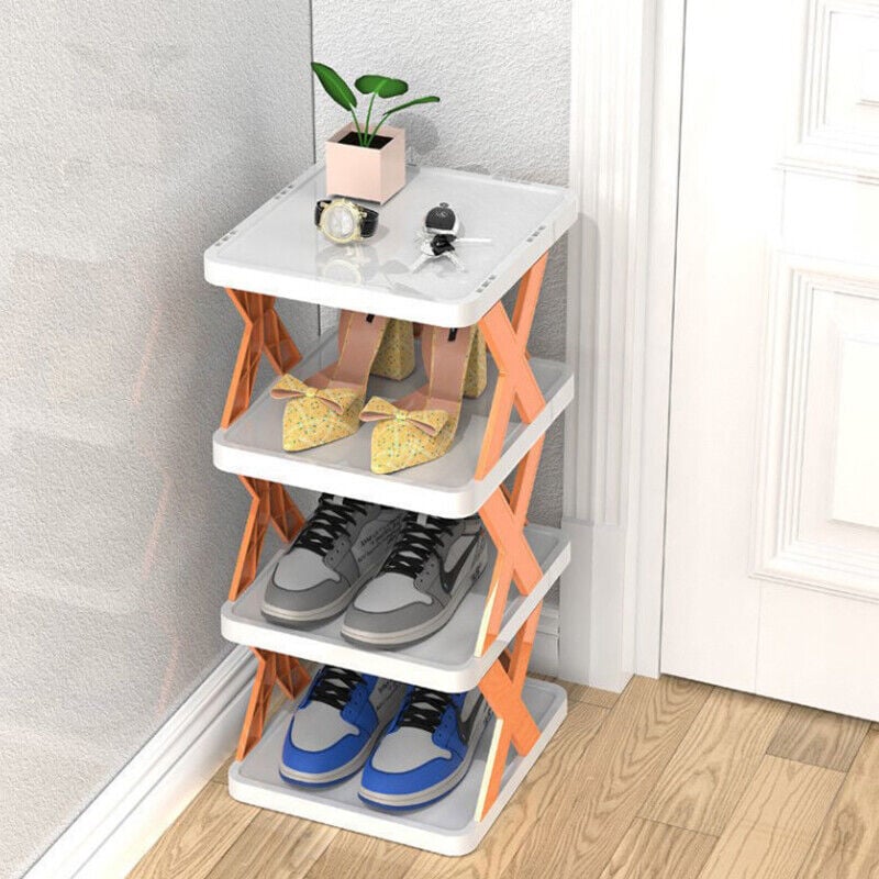 Sandsberg | Scaffale per Scarpe Verticale | Soluzione Salvaspazio a Più Livelli