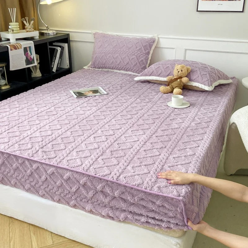 SoftSleep™ - Set di biancheria da letto in velluto di lusso