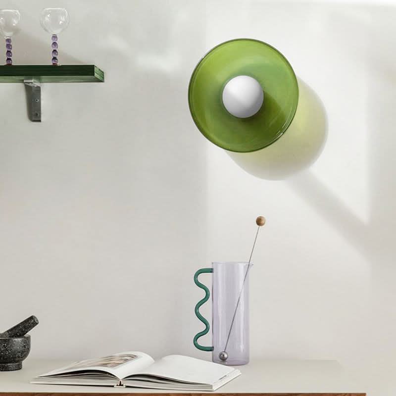 Lampada da Soffitto Rotonda dal Design Moderno – Lampada in Vetro Elegante per Interni Contemporanei