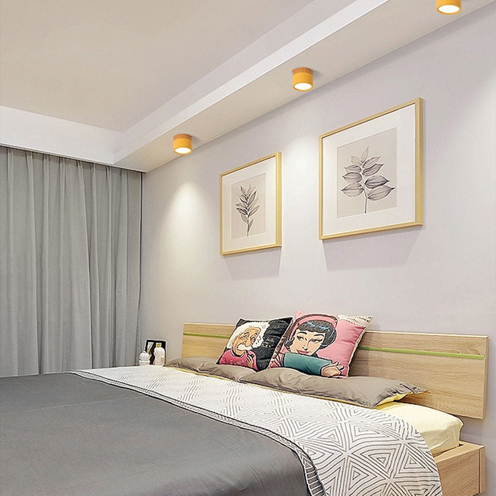 Lampada da soffitto in design cilindrico minimalista