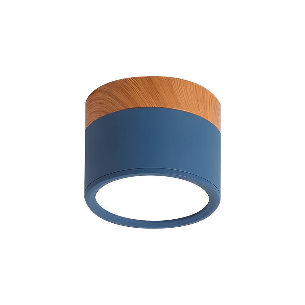 Lampada da soffitto in design cilindrico minimalista