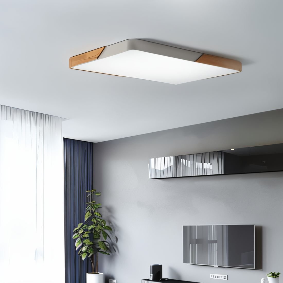 Lampada da soffitto LED moderna - Illuminazione minimalista per il tuo interno