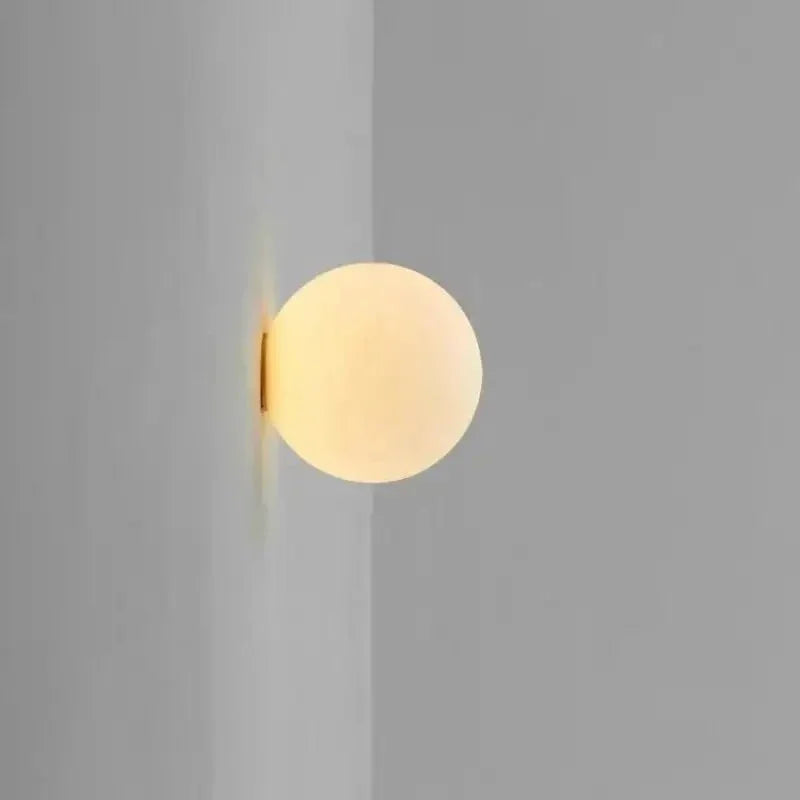 Lampada da Parete in Vetro Satinato
