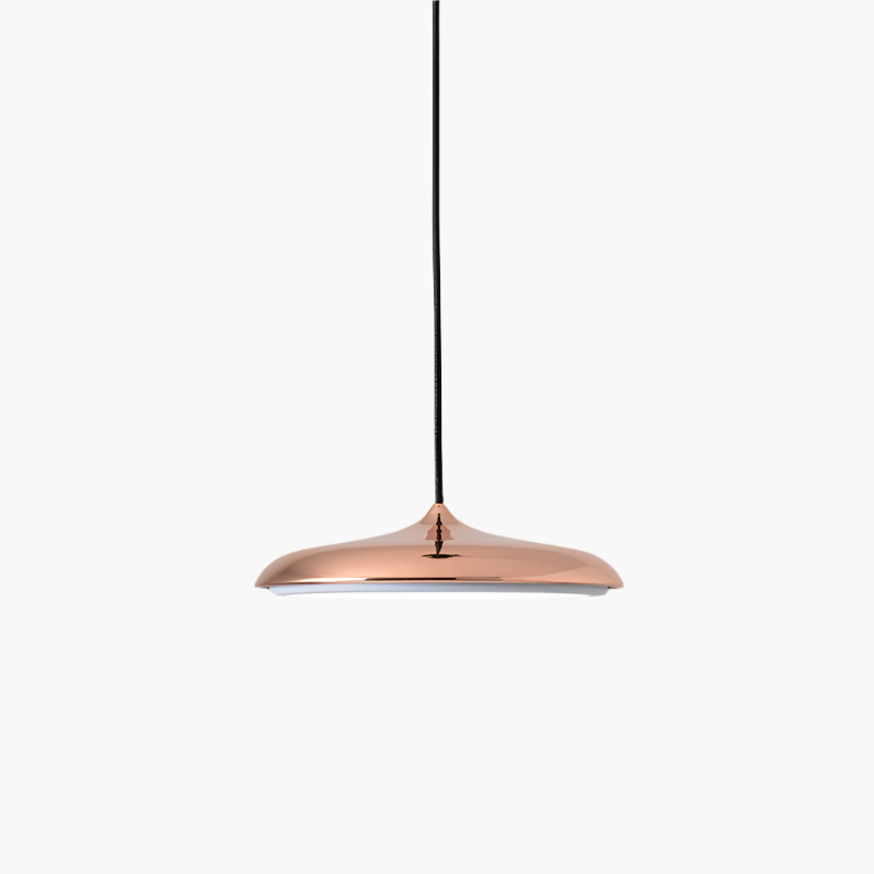 Scandinavian Style Pendant Light with LED, Metal & Acrylic