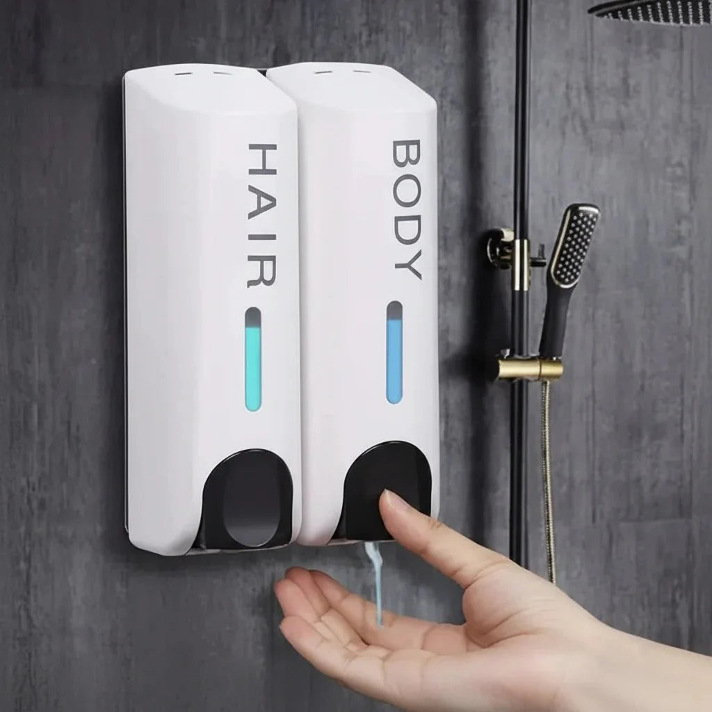 DISPENZA – Dispenser da Doccia a Muro per una Conservazione Pulita e Senza Disordine