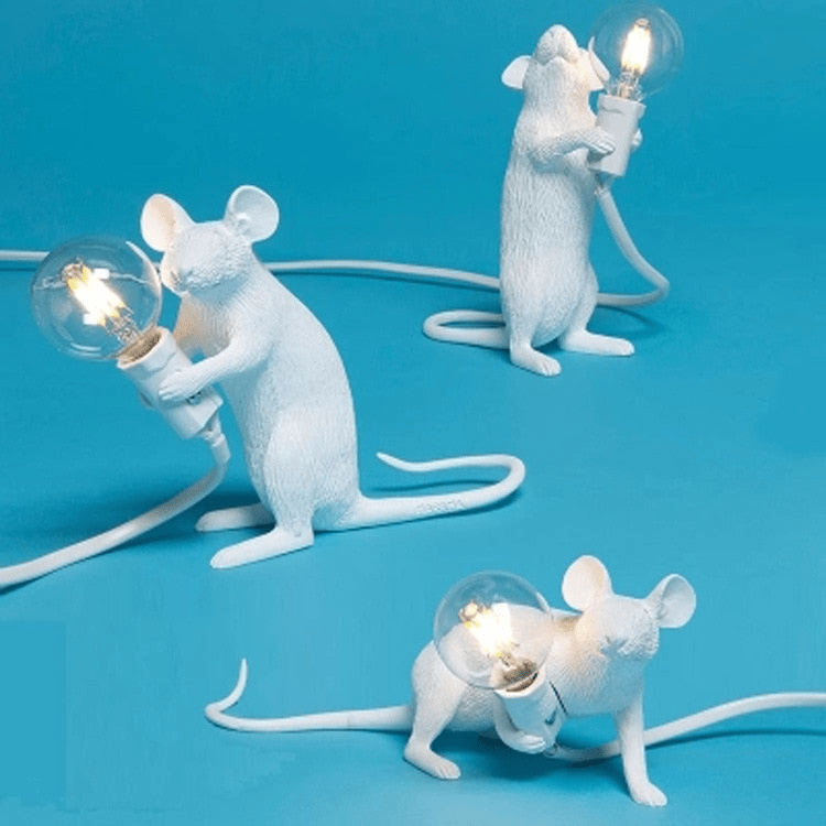 Mousey – Lampada da tavolo con Design Giocoso e Unico Punto di Attrazione