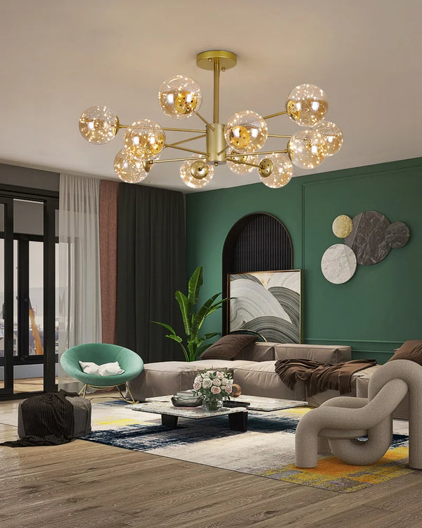Lampadario Globale dallo Stile Raffinato