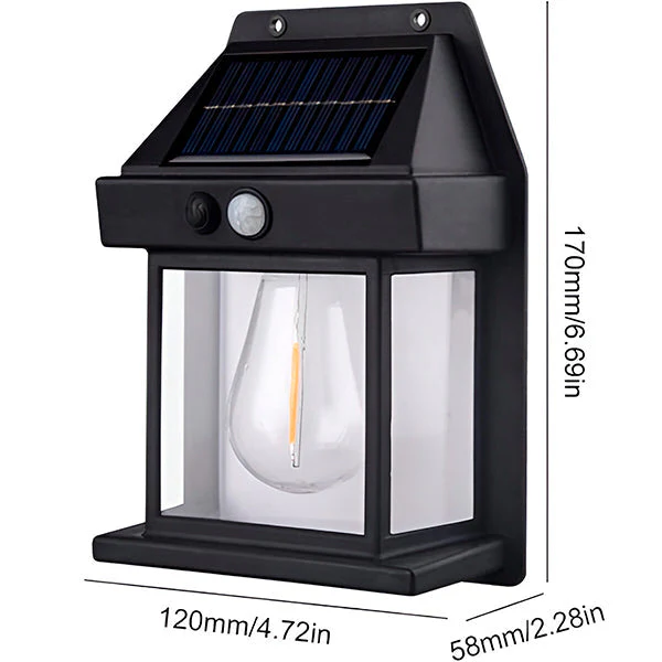 Lampade LED solari da esterno con sensore di movimento